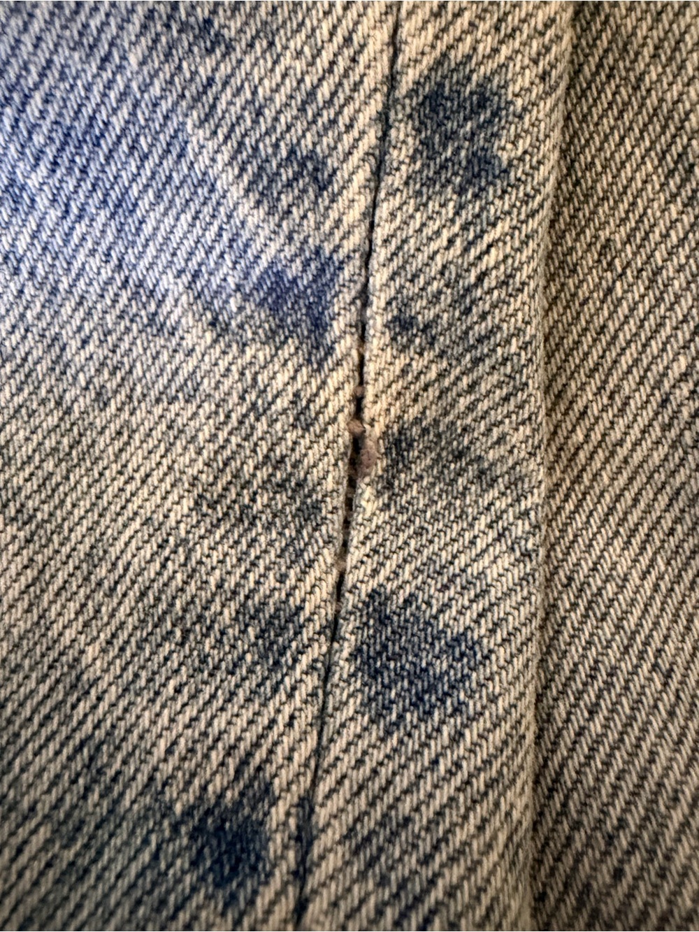 Zara Light Blue High-Rise Wide-Leg Distressed Jeans - Picture 5 of 5